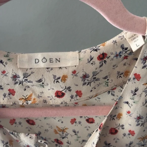 Doen Floral Cream Dress - Picture 7 of 8